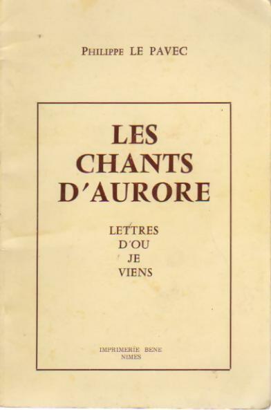 Livrenpoche : Les chants d'Aurore - Philippe Le Pavec - Livre