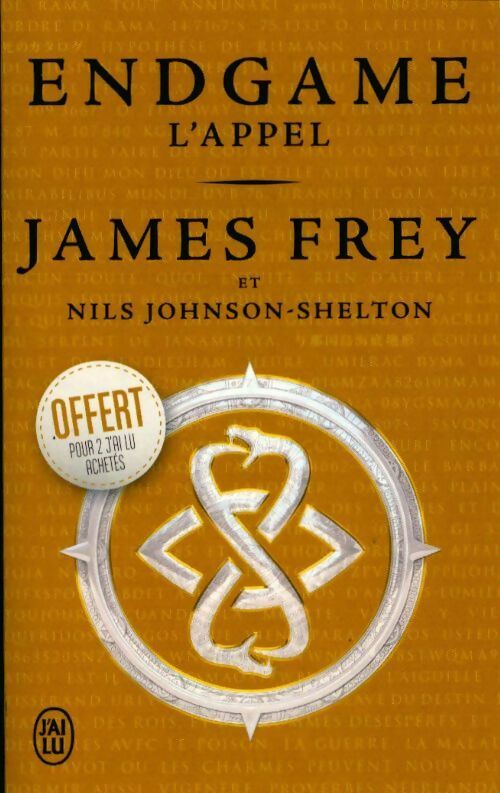 Livrenpoche : Endgame Tome I : L'appel - James N. Frey - Livre