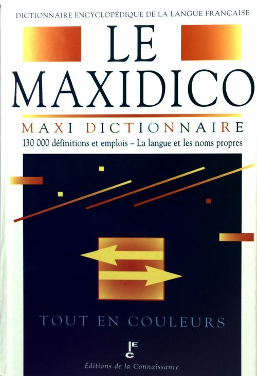 Livrenpoche : Le maxidico - Inconnu - Livre