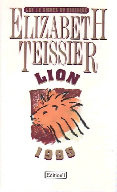 Livrenpoche : Lion 1995 - Elizabeth Teissier - Livre