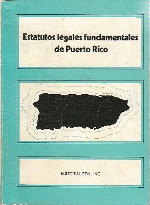 Livrenpoche : Estatutos legales fundamentales de Puerto Rico - Inconnu - Livre