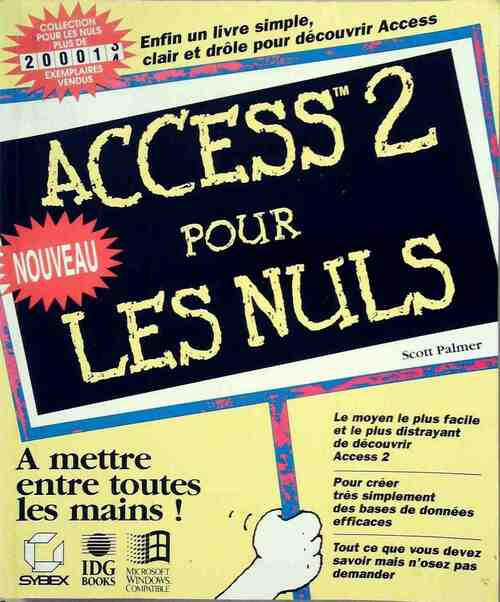 Livrenpoche : Access 2 pour les nuls - Scott Palmer - Livre