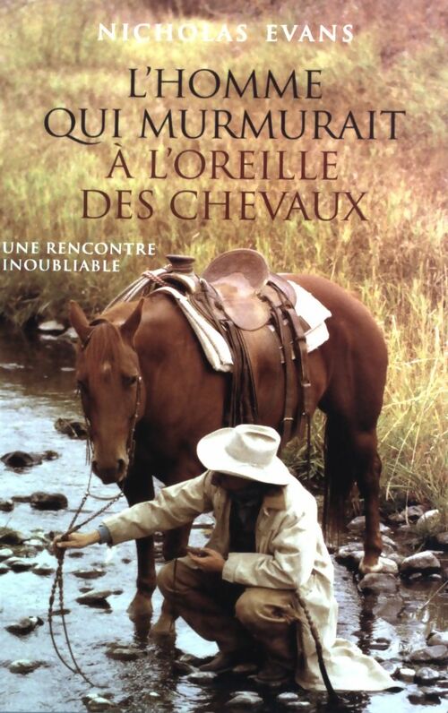 Livrenpoche : L'homme qui murmurait à l'oreille des chevaux - Evans Nicholas - Livre