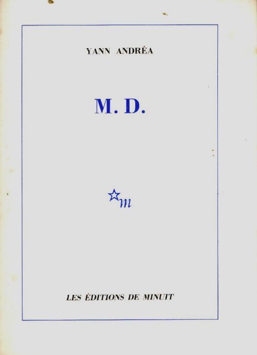 Livrenpoche : M D. - Yann Andréa - Livre