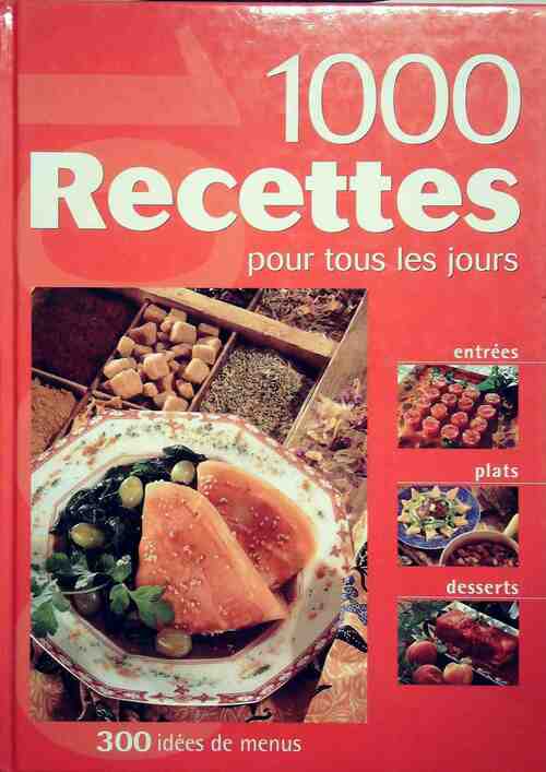 Livrenpoche : 1000 recettes pour tous les jours - Collectif - Livre