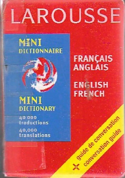 Français-Anglais / English- French - Inconnu -  Mini dictionnaire - Livre