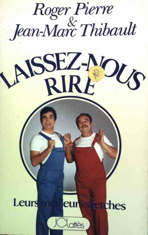 Livrenpoche : Laissez-nous rire - Roger Pierre - Livre