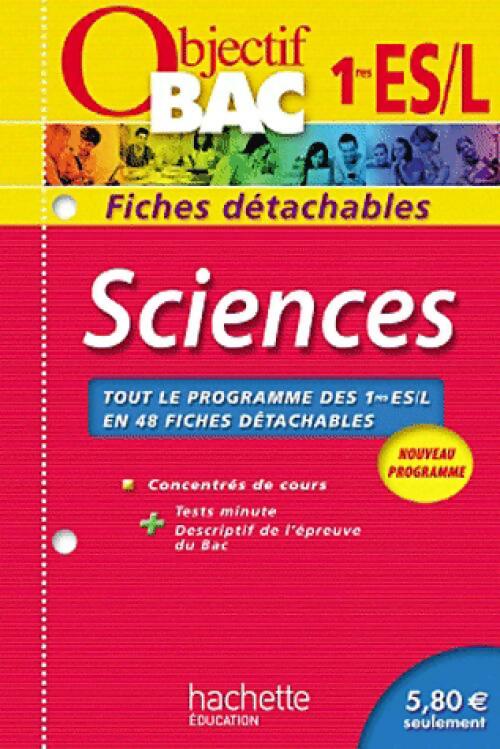 Livrenpoche : Sciences 1ère ES, L - Collectif - Livre