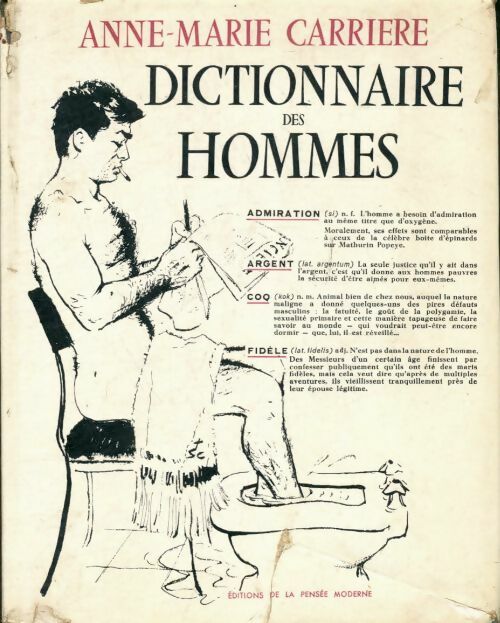 Livrenpoche : Dictionnaire des hommes - Anne-Marie Carrière - Livre