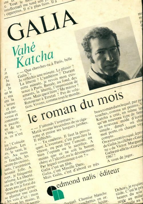 Livrenpoche : Galia - Vahé Katcha - Livre
