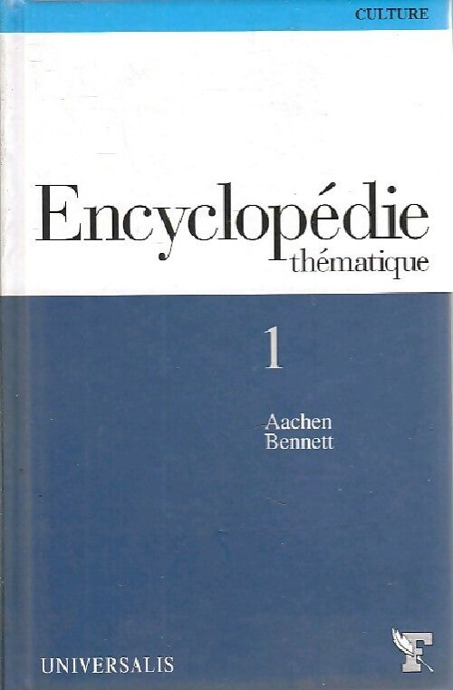 Livrenpoche : Encyclopédie Universalis Tome I - Inconnu - Livre