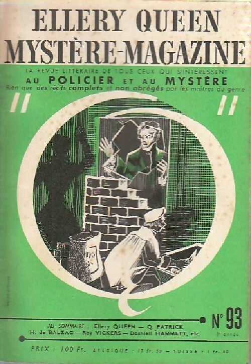 Livrenpoche : Mystère magazine n°93 - Collectif - Livre