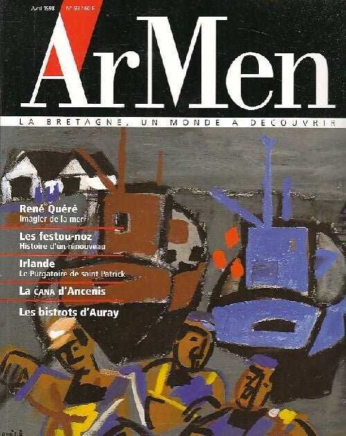 Livrenpoche : ArMen n°93 : René Quéré / Les festou-noz / Irlande / La cana d'Ancenis - Collectif - Livre