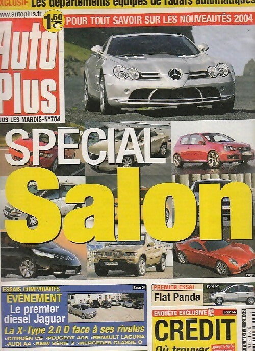 Livrenpoche : Auto Plus n°784 : Spécial salon - Collectif - Livre