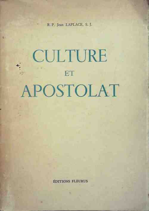 Livrenpoche : Culture et apostolat - Jean Laplace - Livre