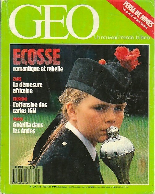 Livrenpoche : Géo n°99 : Ecosse romantique et rebelle - Collectif - Livre