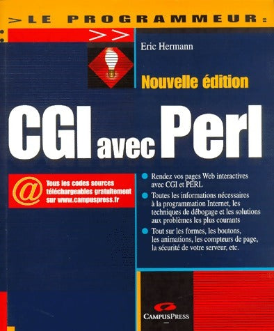 Livrenpoche : CGI avec Perl - Eric Hermann - Livre