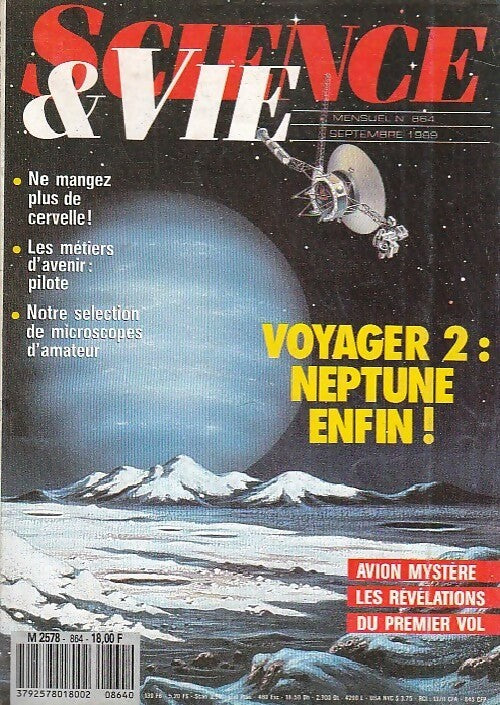 Livrenpoche : Science & vie n°864 : Voyager 2 : Neptune enfin ! - Collectif - Livre