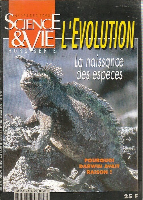 Livrenpoche : Science & vie hors-série n°173 : L'évolution. La naissance des espèces - Collectif - Livre