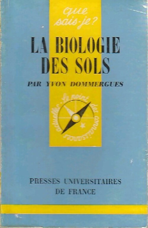 Livrenpoche : La biologie des sols - Jacques Duché - Livre