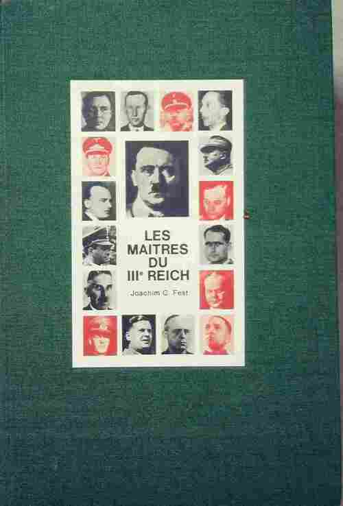 Livrenpoche : Les maîtres du IIIe Reich - Joachim C. Fest - Livre