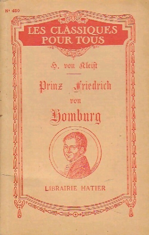 Livrenpoche : Prinz Friedrich von Hombourg - Heinrich Von Kleist - Livre
