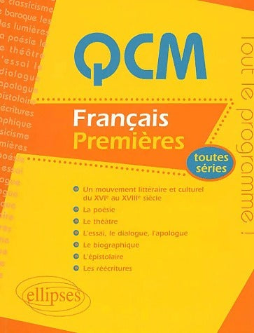 Livrenpoche : Français Première Toutes séries - Collectif - Livre