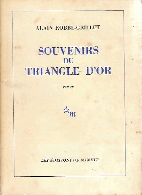 Livrenpoche : Souvenirs du triangle d'or - Alain Robbe-Grillet - Livre
