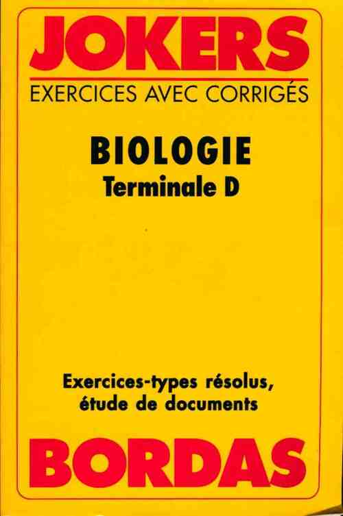 Livrenpoche : Biologie Terminale D, exercices corrigés - Henriette Homassel - Livre