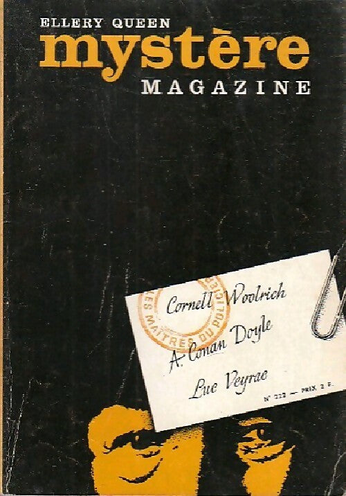 Livrenpoche : Mystère magazine n°222 - Collectif - Livre