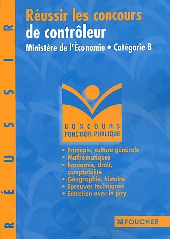 Livrenpoche : Réussir les concours de contrôleur - Collectif - Livre