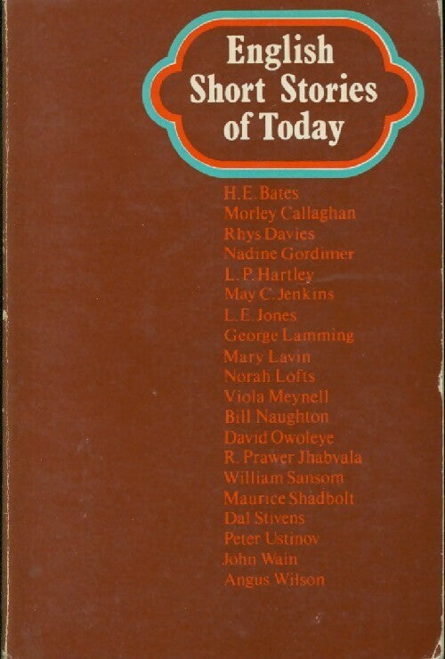 English short stories of today - T.S. Dorsch -  Oxford - Livre