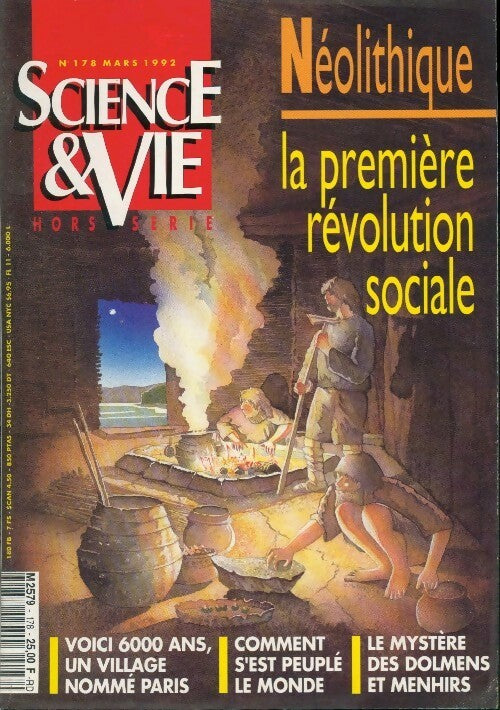 Livrenpoche : Science & vie hors-série n°178 : Néolithique, la première révolution sociale - Collectif - Livre
