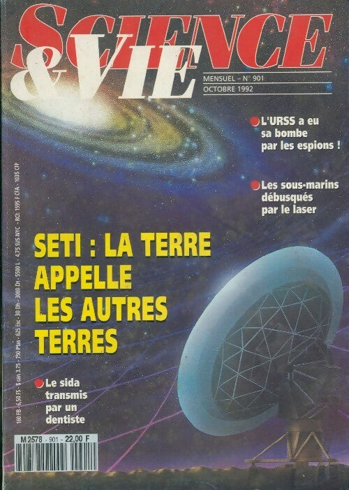 Science & vie n°901 : SETI : la terre appelle les autres terres - Collectif -  Science & vie - Livre