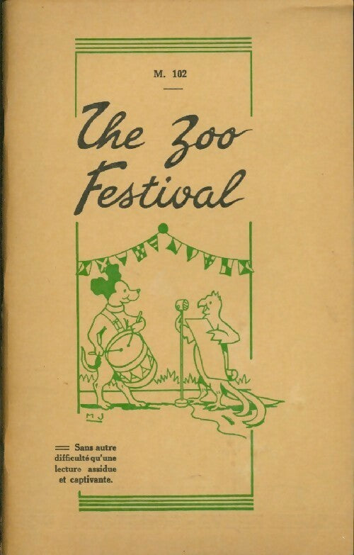 Livrenpoche : The zoo festival - Marcel Jeanjean - Livre