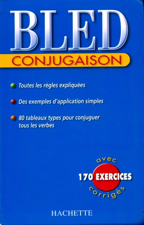 Bled Conjugaison - Edouard Bled - Livre