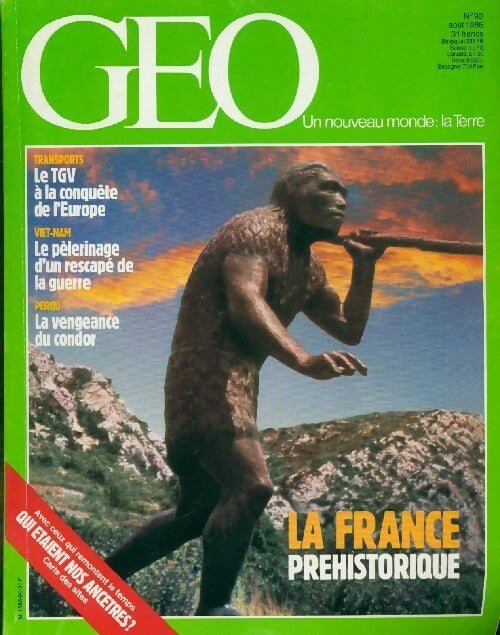 Livrenpoche : Géo n°90 : La France préhistorique - Collectif - Livre