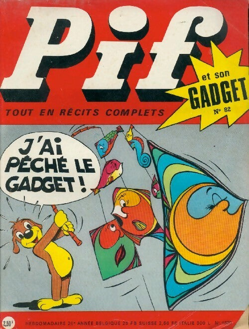 Livrenpoche : Pif Gadget n°82 - Pif n°1320 - Collectif - Livre