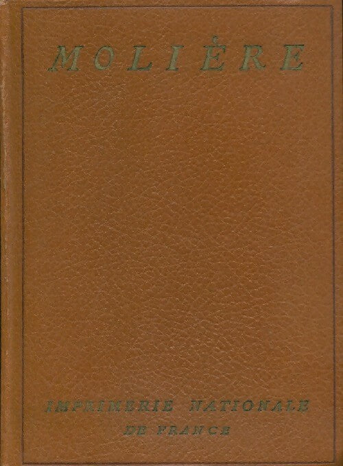 Livrenpoche : Oeuvres complètes Tome XI - Molière - Livre