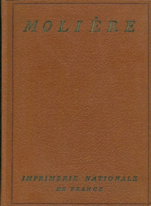 Oeuvres complètes Tome VI - Molière - Livre