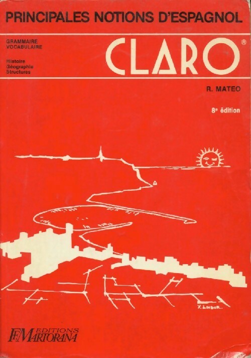 Livrenpoche : Principales notions d'espagnol. Claro - R. Mateo - Livre