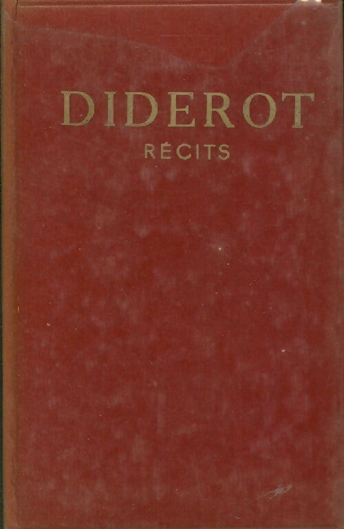 Livrenpoche : Récits - Denis Diderot - Livre