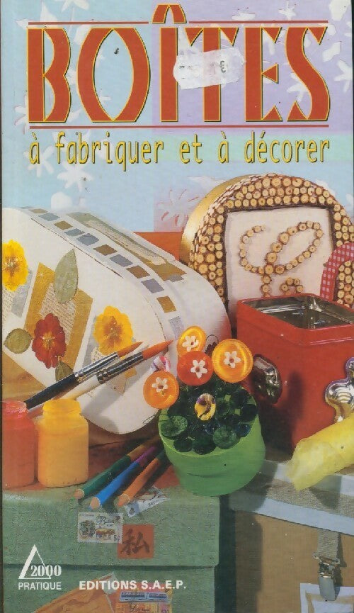 Livrenpoche : Boîtes à fabriquer et à décorer - Denise Crolle-Terzaghi - Livre