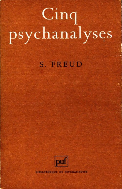 Livrenpoche : Cinq psychanalyses - Sigmund Freud - Livre