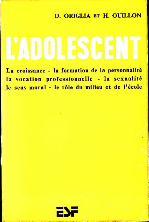 Livrenpoche : L'adolescent - Collectif - Livre