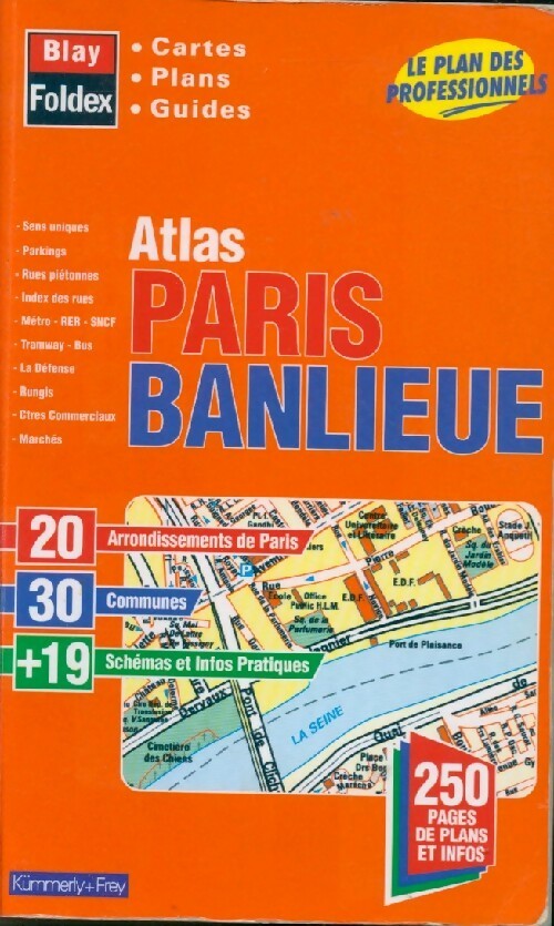 Livrenpoche : Atlas Paris-Banlieue - Inconnu - Livre