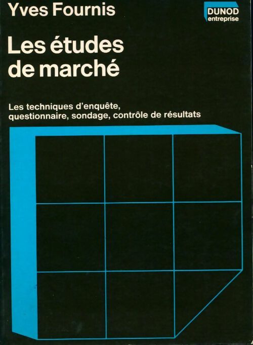 Livrenpoche : Les études de marché - Y. Fournis - Livre