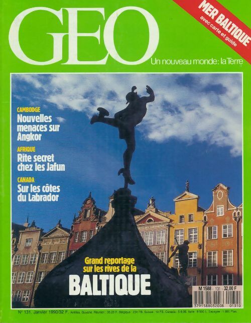Livrenpoche : Géo n°131 : La Baltique - Collectif - Livre