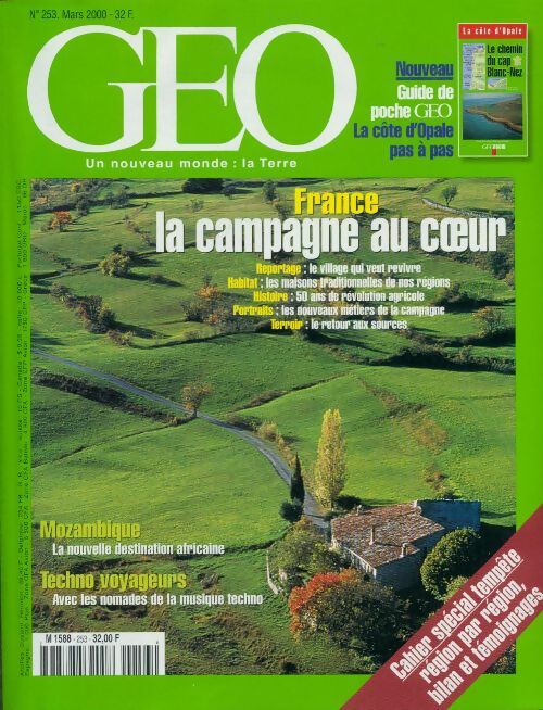Livrenpoche : Géo n°253 : France, la campagne au coeur - Collectif - Livre