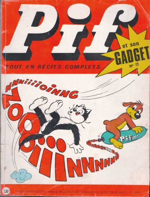 Livrenpoche : Pif Gadget n°77 - Pif n°1315 - Collectif - Livre